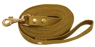 Поводок брезентовый для собак ЗООТЕХНОЛОГИЯ-М (25 мм/7 м)