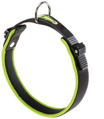 Ошейник для собак FERPLAST Ergofluo желтый (1,5*33 см)