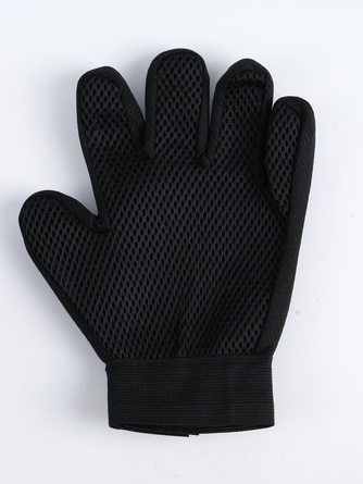 Перчатка для животных RICH BREED для вычесывания шерсти правая, синяя (259 шипов/23*15 см)