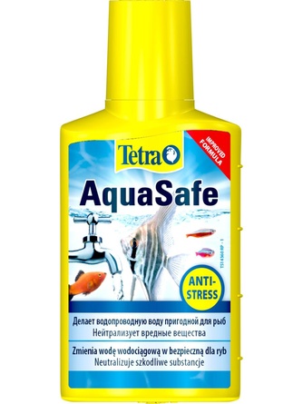 Кондиционер для аквариумной воды TETRA AquaSafe для подготовки водопроводной воды (50 мл)