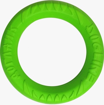 Игрушка для собак DOGLIKE Tug&Twist Кольцо восьмигранное среднее зеленое (26,5 см)