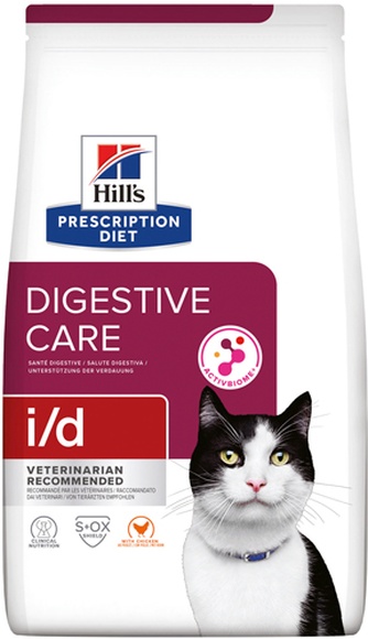 Корм сухой для кошек HILL'S Prescription Diet I/D лечение заболеваний жкт (3 кг)