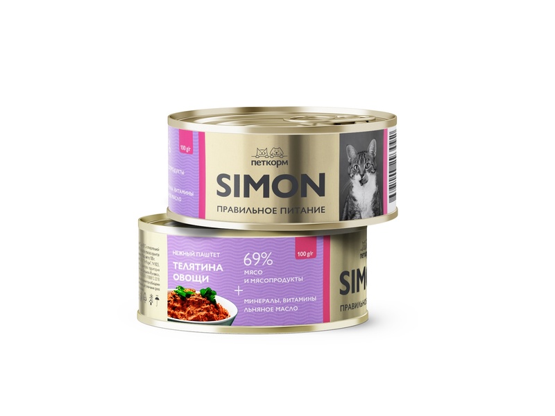 SIMON правильное питание для кошек