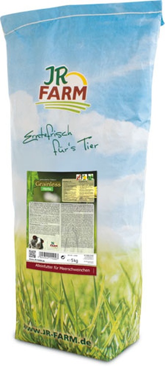 Корм сухой для морских свинок JR FARM Grainless Herbs беззерновой (5 кг)
