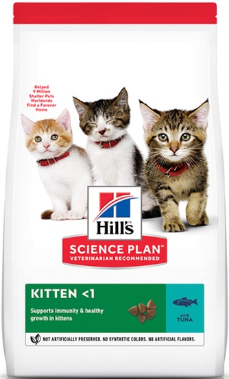 Корм сухой для котят HILL'S Science Plan Тунец (1,5 кг)