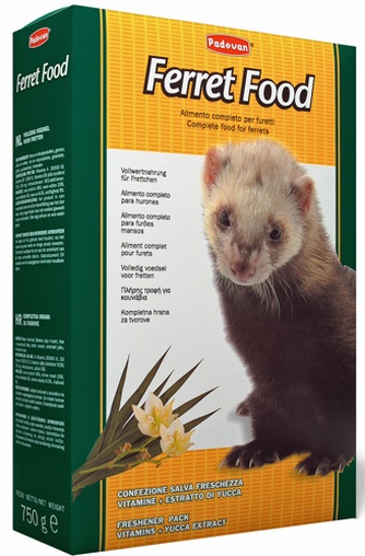 Корм для хорьков PADOVAN Ferret Food (0,75 кг)