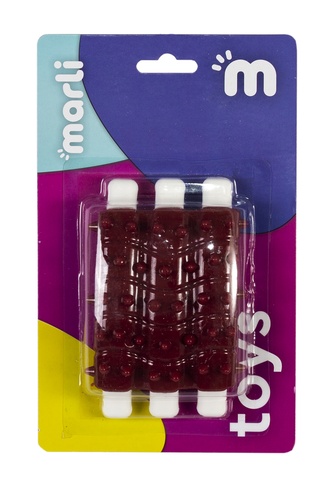 Игрушка для собак MARLI Ребрышки с ароматом говядины (12*8 см)