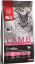 Полнорационный сухой корм Blitz For Adult Cats Lamb порадует даже самых привередливых питомцев. Рацион "Блиц" - Ягненок" удовлетворяет жизненные потр…