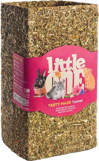 Лакомство для грызунов LITTLE ONE Вкусная лазейка Туннель большой (410 г)