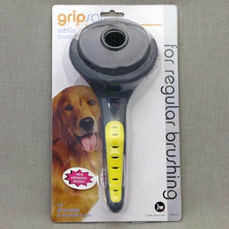 Щетка-пуходерка для собак J.W. Grip Soft Slicker Brush большая