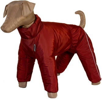 Комбинезон синтепон для собак породы такса средняя ТУЗИК девочка (38см)