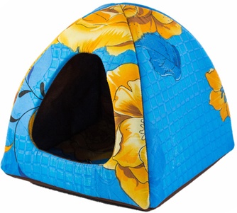 Домик для кошек ЧИП Вигвам мягкий (33*33*30 см)