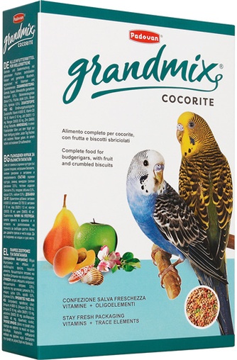 Корм для волнистых попугаев PADOVAN Grandmix Сocorite (0,4 кг)