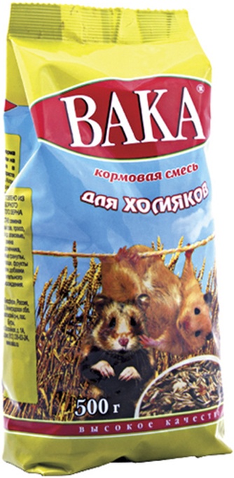 Корм для хомяков ВАКА (500 г)