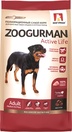 Полнорационный сухой корм для взрослых собак средних и крупных пород ZOOGURMAN  Active Life,  Индейка/Turkey

Medium & Maxi
- крепкие кости и здоровы…