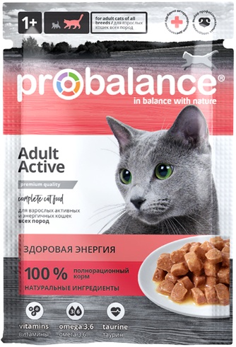 Корм для кошек PROBALANCE курица, рыба