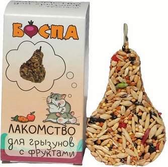 Лакомство для грызунов БОСПА Груша с фруктами (3 шт)