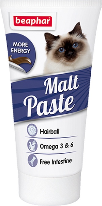 Паста для кошек BEAPHAR Malt Paste для выведения шерсти из желудка (25 г)