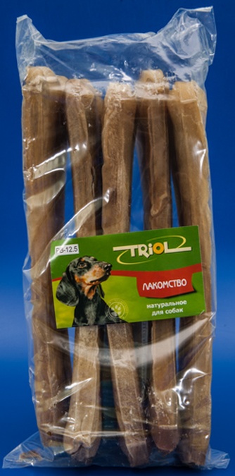 Лакомство для собак мелких пород TRIOL Кость из жил (30 см)