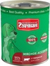 Четвероногий гурман “Мясное ассорти” для собак – это влажный корм премиум класса с фаршевой консистенцией. В его составе 95% мясных компонентов исклю…
