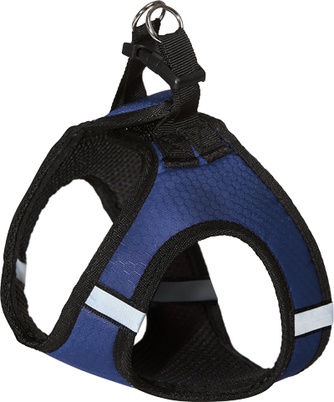 Шлейка-жилетка для собак SAIVAL Соты №4 синяя (S/38см)