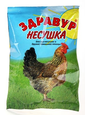 Кормовая добавка для кур ЗДРАВУР НЕСУШКА (250 г)