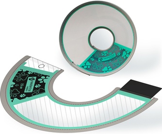 Воротник для животных NEOTERICA Vetpro защитный с застежкой-липучкой VELCRO (15 см)