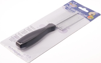 Расческа для кошек и собак HELLO PET двухсторонняя, металлическая