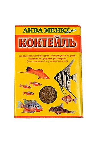 Корм для рыб АКВА МЕНЮ Коктейль (15 г)