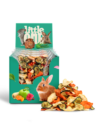 Лакомство для грызунов LITTLE ONE Ботаническая коллекция Садовое угощение (30 г)