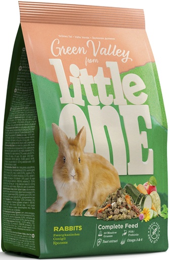 Корм для кроликов LITLLE ONE Green Valley из разнотравья (0,75 кг)