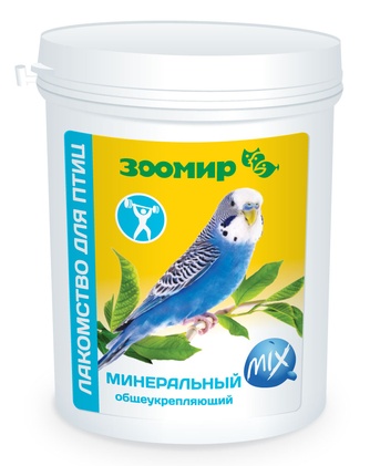 Лакомство для птиц ЗООМИР Минеральный mix общеукрепляющий (600 г)