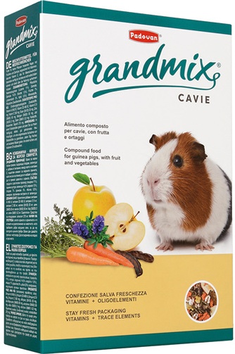 Корм для морских свинок PADOVAN Grandmix Cavie с витамином С (0,85 кг)
