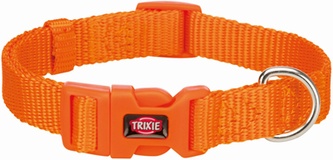 Ошейник для собак TRIXIE Premium папайя оранжевый (S–M/30-45 см/15 мм)