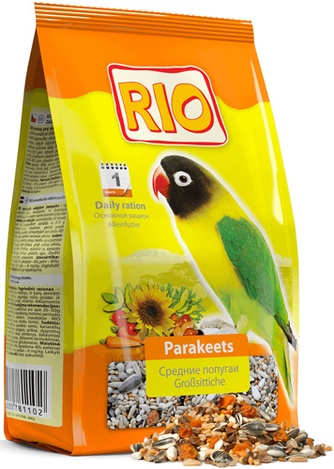 Корм для средних попугаев RIO основной (1 кг)