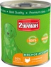 Четвероногий гурман “Мясное ассорти” для щенков – это влажный корм премиум класса с фаршевой консистенцией. В его составе 95% мясных компонентов искл…