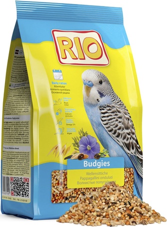 Корм для волнистых попугайчиков RIO основной (1 кг)