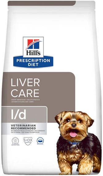 Корм сухой для собак HILL'S Prescription Diet L/D лечение заболеваний печени (10 кг)