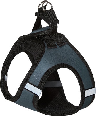 Шлейка-жилетка для собак SAIVAL Соты №4 серая (S/38см)