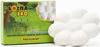Минеральный камень для попугаев БОСПА ЭКО с ракушкой (40 г)