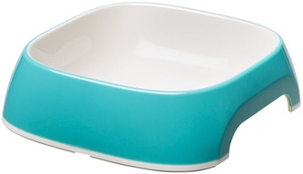 Миска для кошек и собак FERPLAST Glam XS, голубая (200 мл)