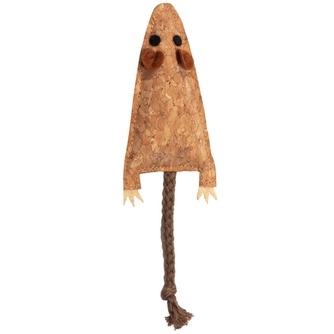 Игрушка для кошек TRIOL Мышка с хвостиком, пробковая (17,5 см)