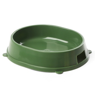 Миска для кошек и собак GAMMA Карамель пластиковая, зеленая (0,2 л)