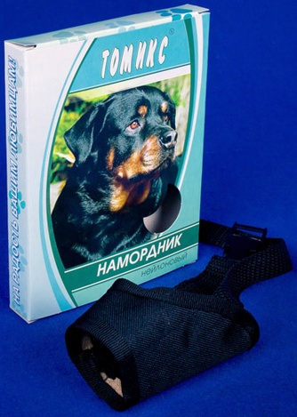 Намордник нейлоновый для собак ТОМИКС №1 (12 см)