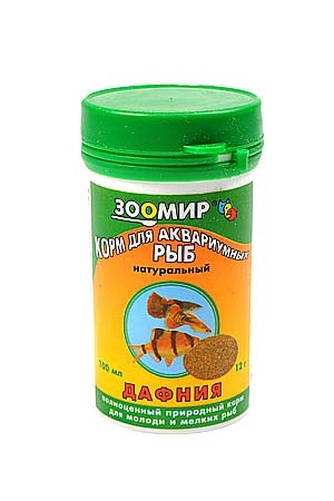 Корм сухой для рыб ЗООМИР Дафния (250 мл)