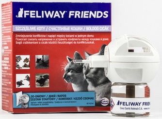 Феромоны для кошек CEVA Feliway Friends для снижения конфликтов между кошками в доме с диффузором (48 мл)