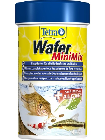 Корм для донных рыб и ракообразных TETRA TetraWafer Mini Mix, чипсы (100 мл)