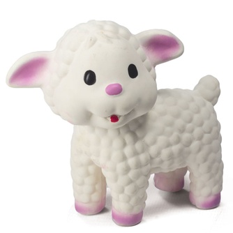 Игрушка для собак TRIOL Овечка, латексная (9,5 см)