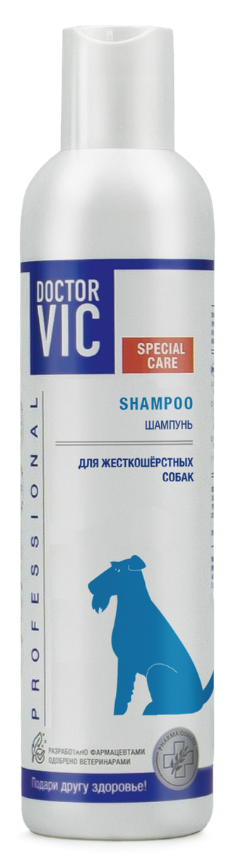 Шампунь для жесткошерстных собак DOCTOR VIC (250 мл)