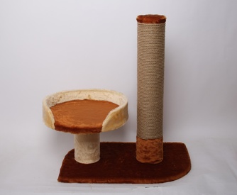 Когтеточка для кошек ЛИОН джут (55*35*65 см)